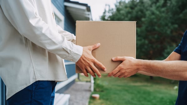 Delivery of a package